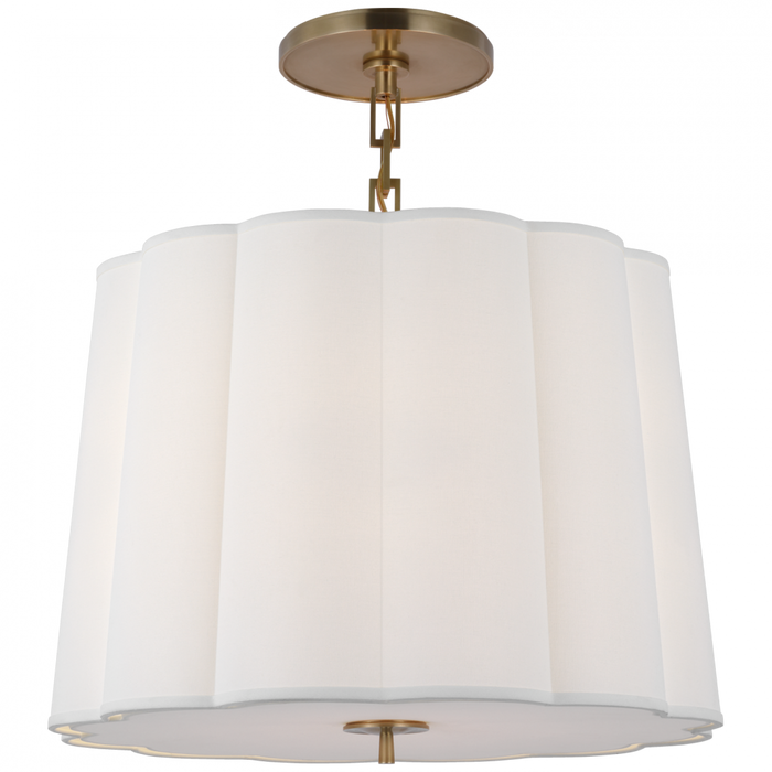 Simple Scallop Large Hanging Shade