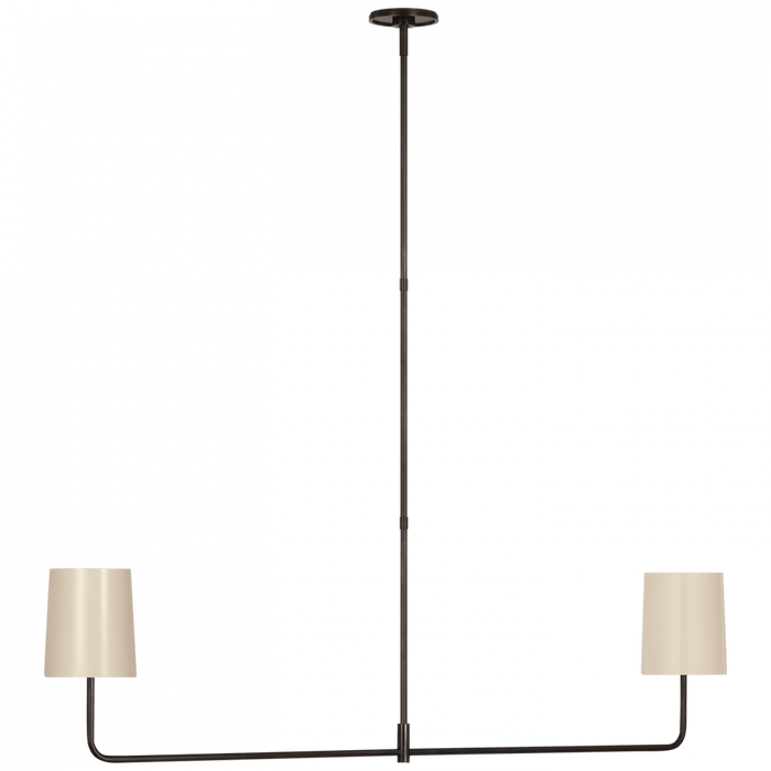 Go Lightly 54" Two Light Linear Chandelier
