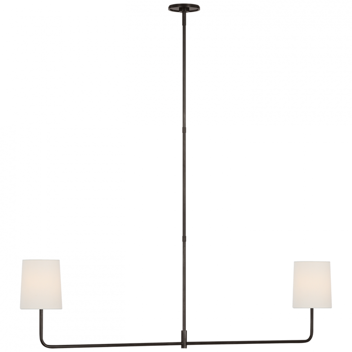 Go Lightly 54" Two Light Linear Chandelier