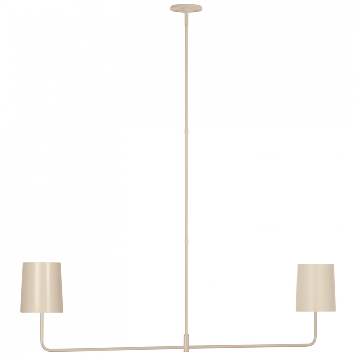 Go Lightly 54" Two Light Linear Chandelier