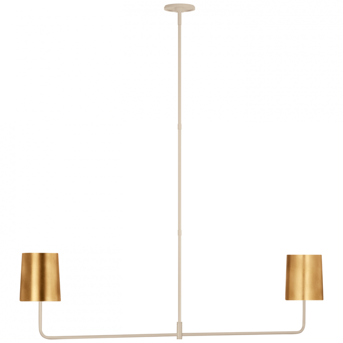 Go Lightly 54" Two Light Linear Chandelier