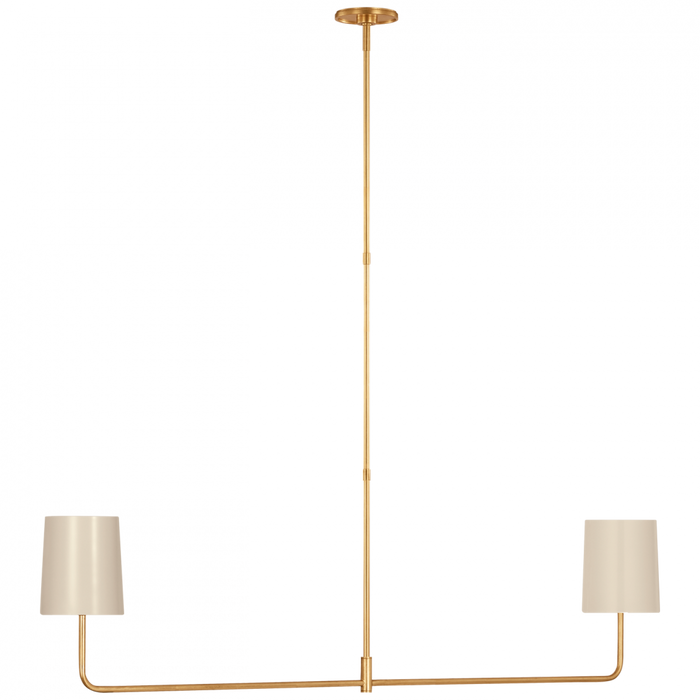 Go Lightly 54" Two Light Linear Chandelier