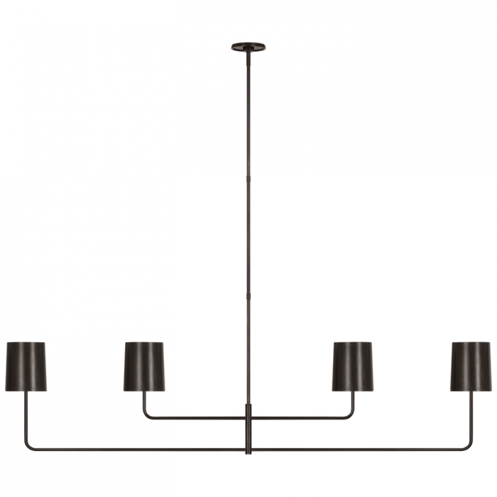 Go Lightly 70" Four Light Linear Chandelier