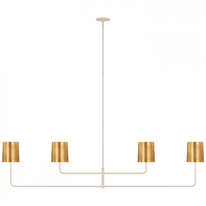 Go Lightly 70" Four Light Linear Chandelier