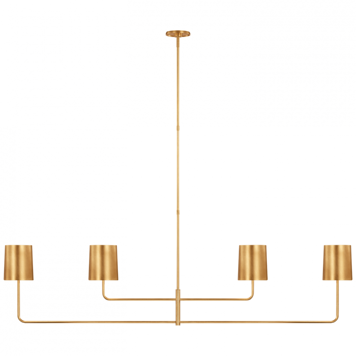 Go Lightly 70" Four Light Linear Chandelier