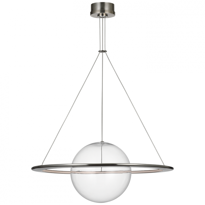 Cosmos 28" Ring and Orb Chandelier