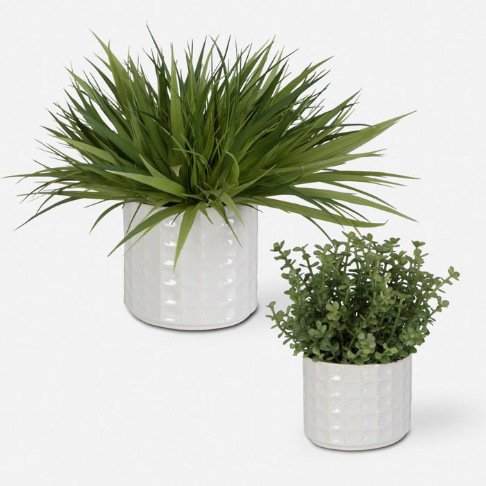 Uttermost Edgewood Greenery Set/2