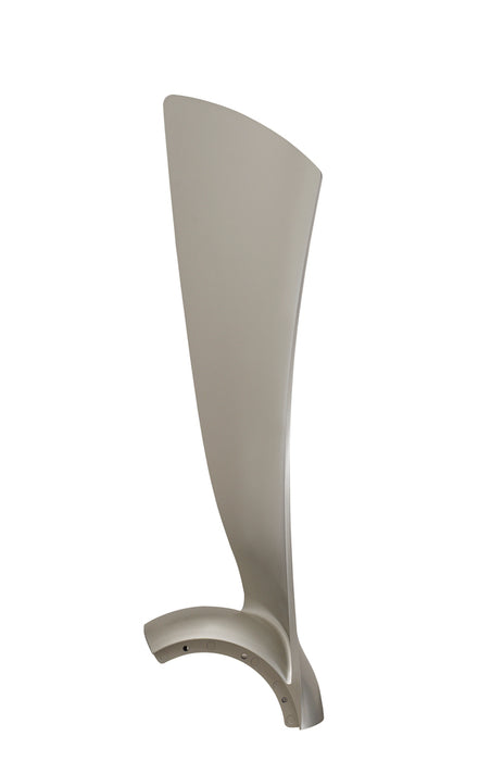 Wrap Custom 48 inch Indoor/Outdoor Ceiling Fan Blade Set of 3 - Brushed Nickel