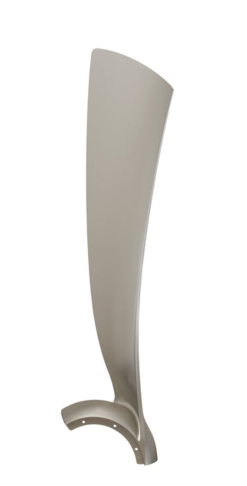 Wrap Custom 60 inch Indoor/Outdoor Ceiling Fan Blade Set of 3 - Brushed Nickel