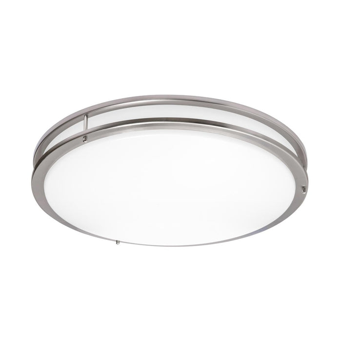 Carlisle 24'' LED Flush, 120-277V, 34W, 5 CCT, SN, BB