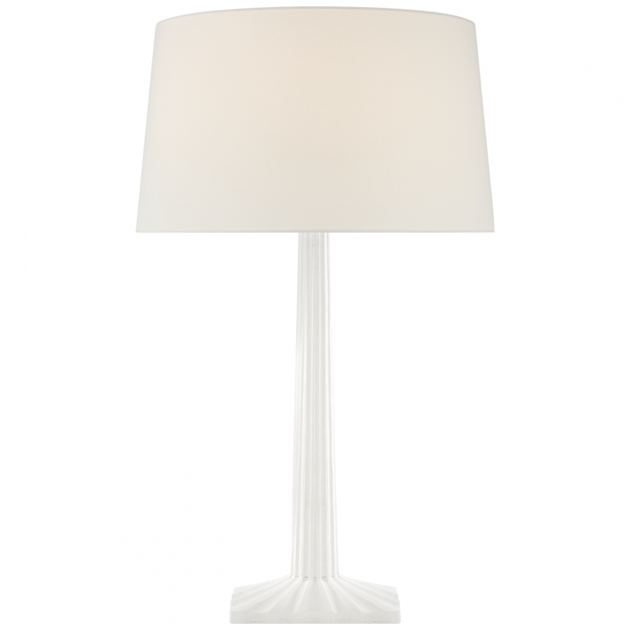 Strie Fluted Column Table Lamp