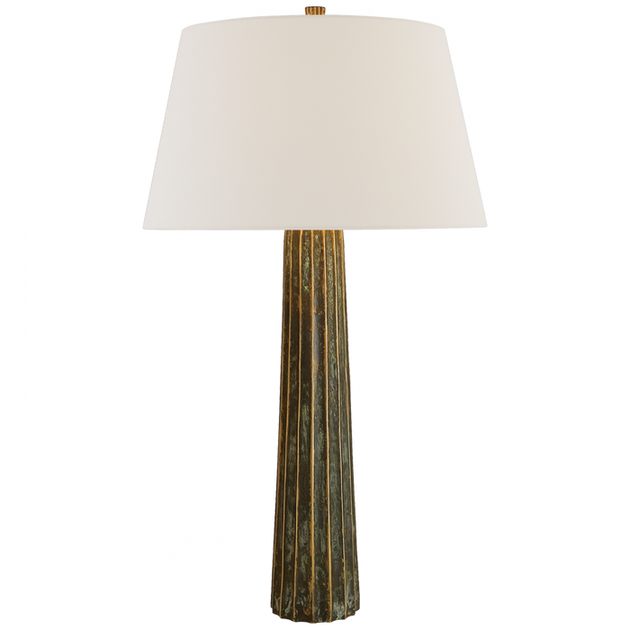 Fluted Spire Large Table Lamp