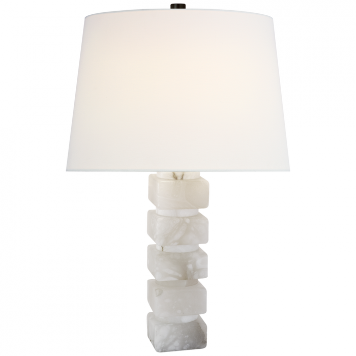 Square Chunky Stacked Table Lamp
