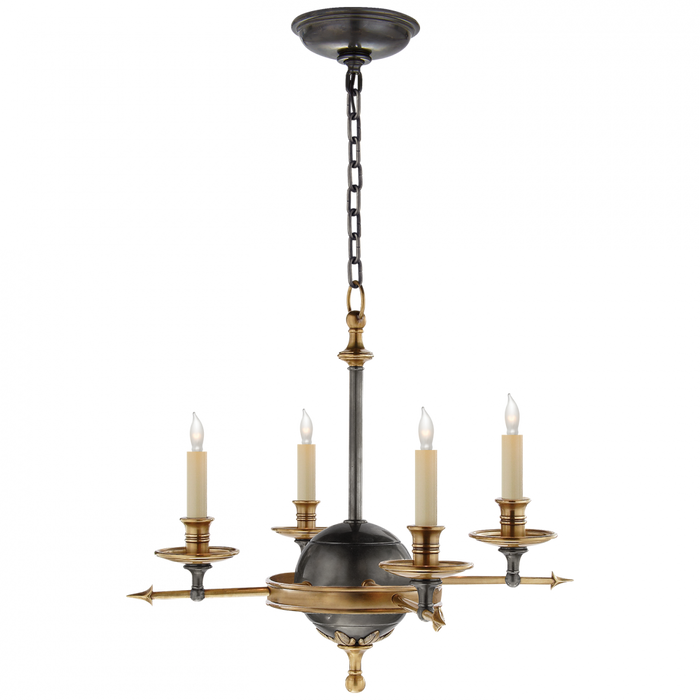 Leaf and Arrow Small Chandelier