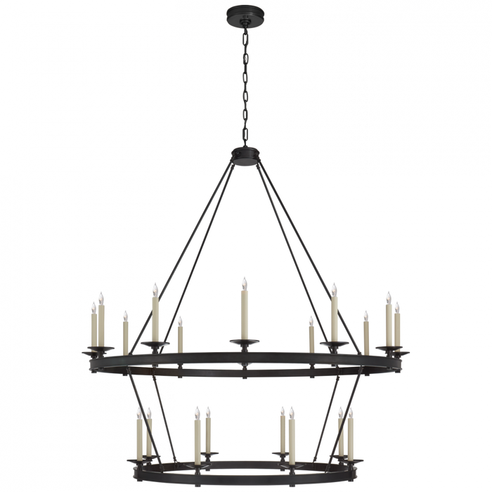 Launceton Grande Two Tiered Chandelier