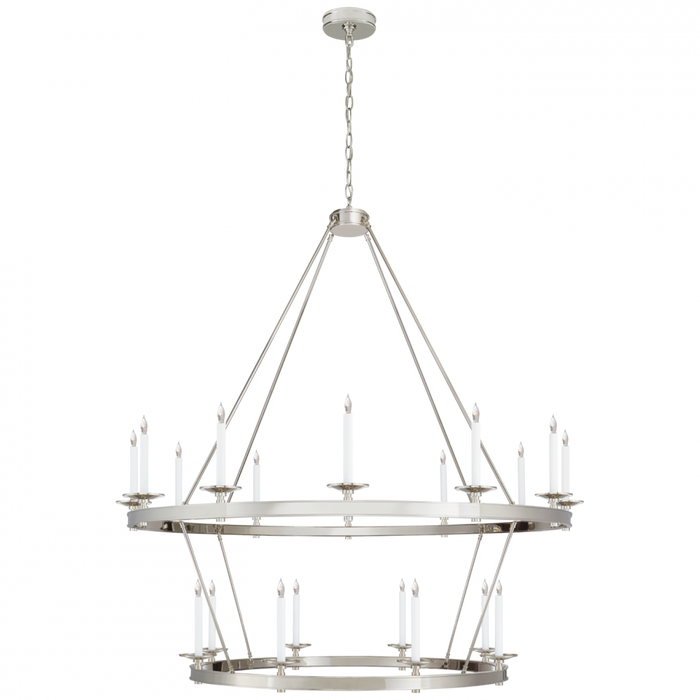 Launceton Grande Two Tiered Chandelier