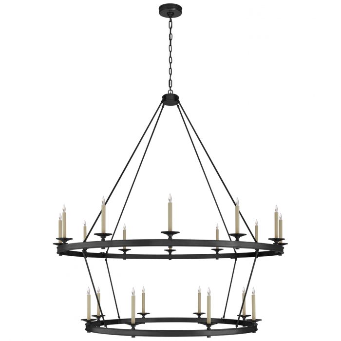 Launceton XXL Two Tiered Chandelier