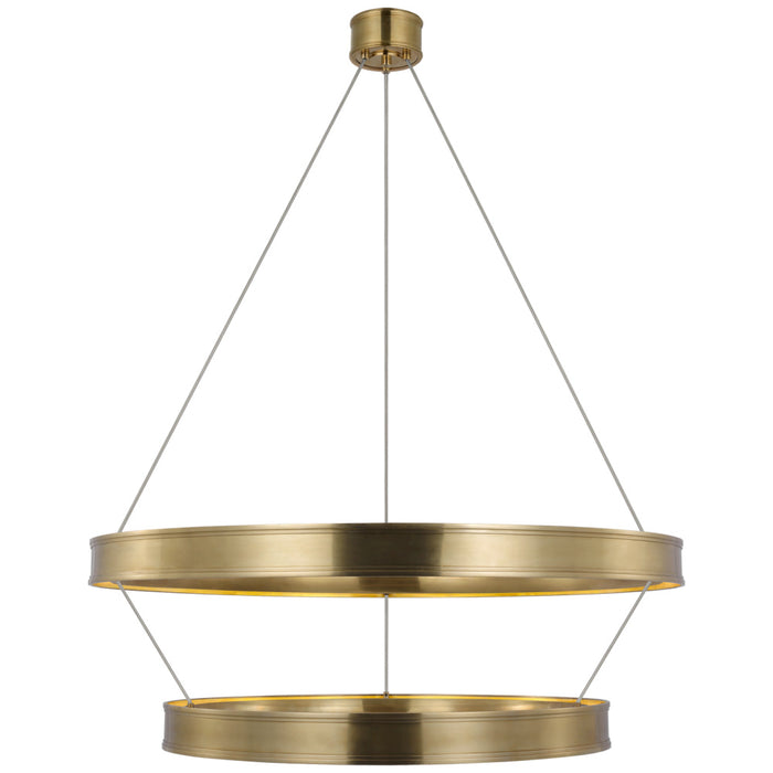 Connery 40" Two-Tier Ring Chandelier