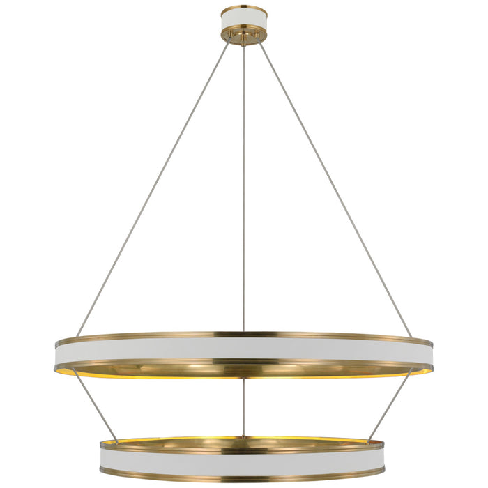 Connery 40" Two-Tier Ring Chandelier