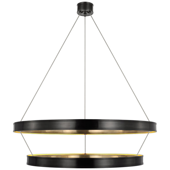 Connery 50" Two-Tier Ring Chandelier