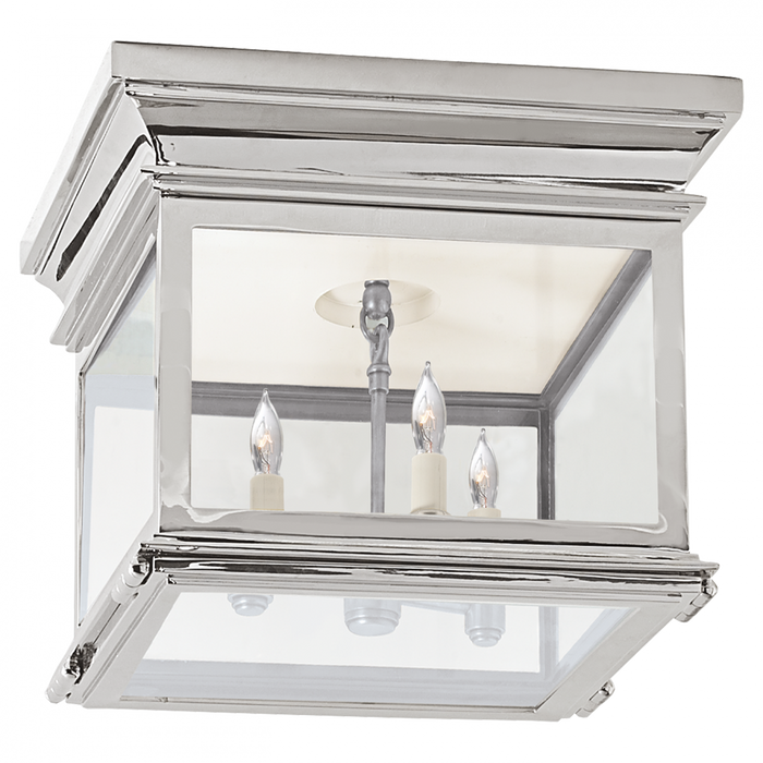 Club Small Square Flush Mount