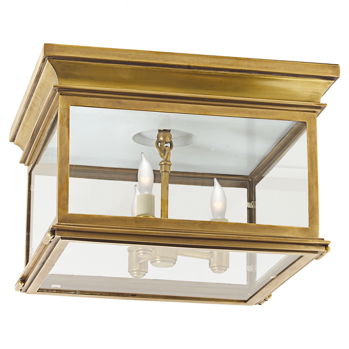 Club Large Square Flush Mount