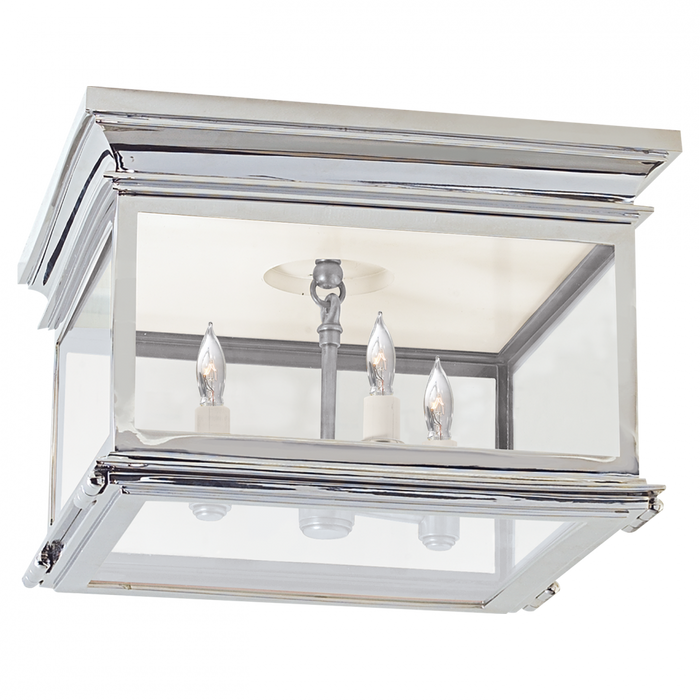 Club Large Square Flush Mount