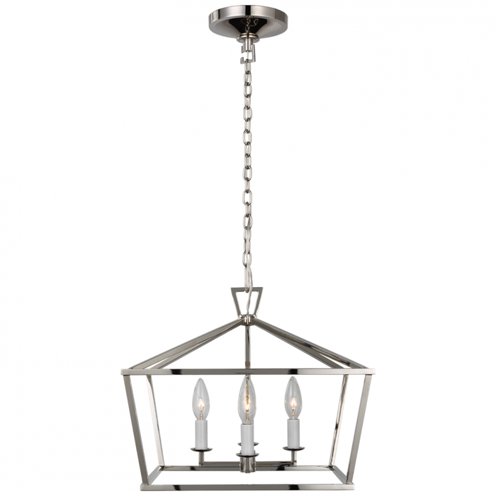 Darlana Small Wide Semi-Flush Mount Lantern