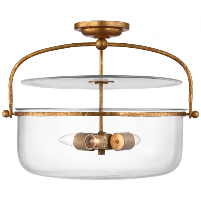Lorford Medium Semi-Flush Lantern