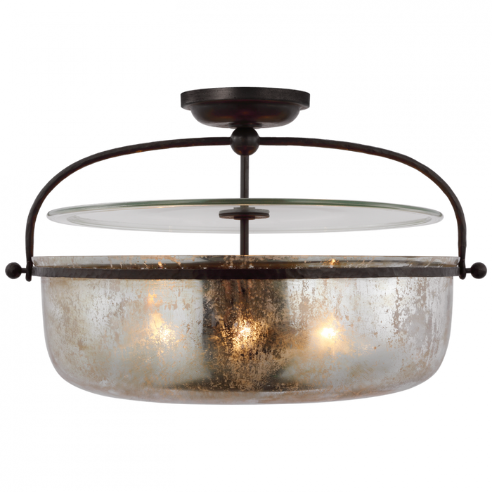 Lorford Large Semi Flush Lantern