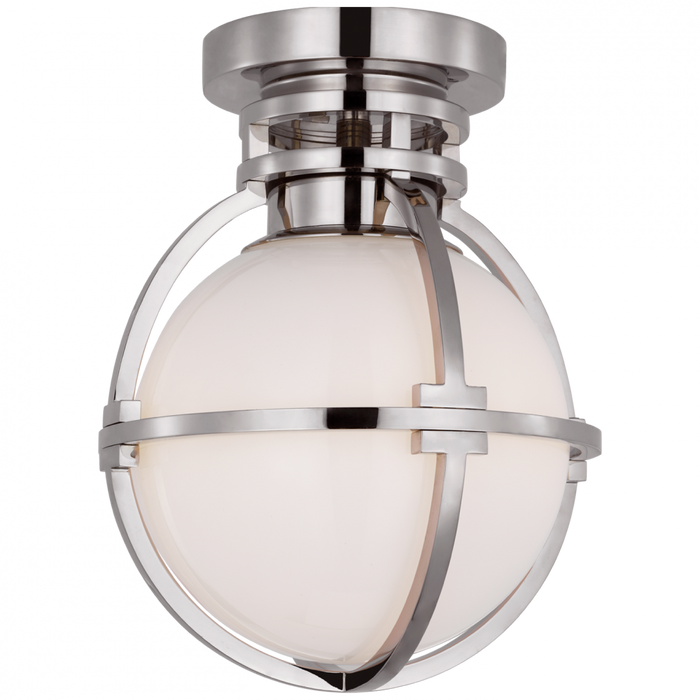 Gracie 7" Captured Globe Flush Mount