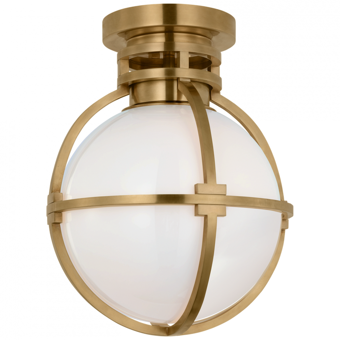 Gracie 10" Captured Globe Flush Mount