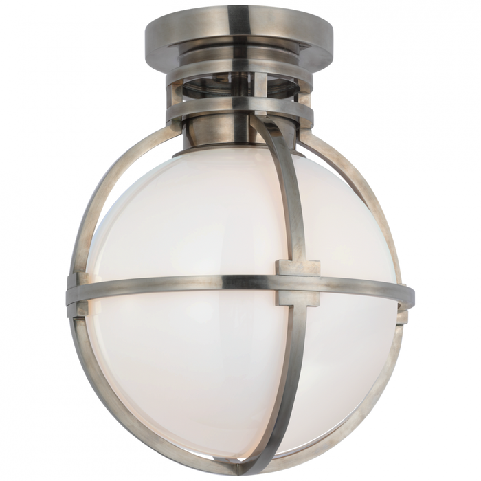 Gracie 10" Captured Globe Flush Mount