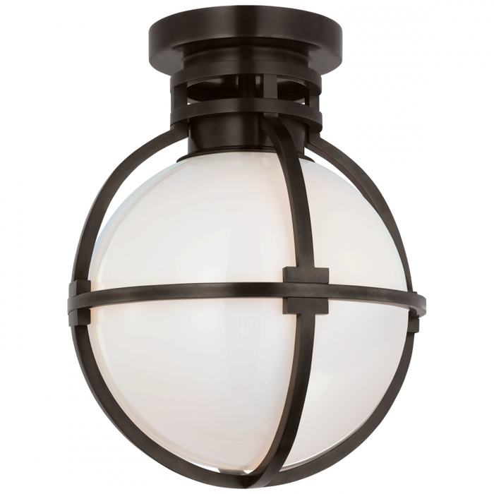 Gracie 10" Captured Globe Flush Mount