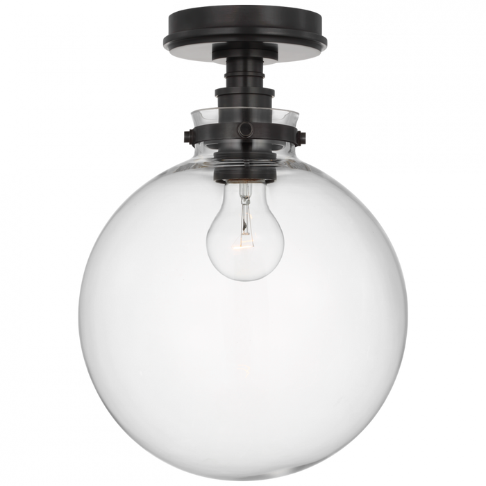 Parkington 10" Globe Flush Mount