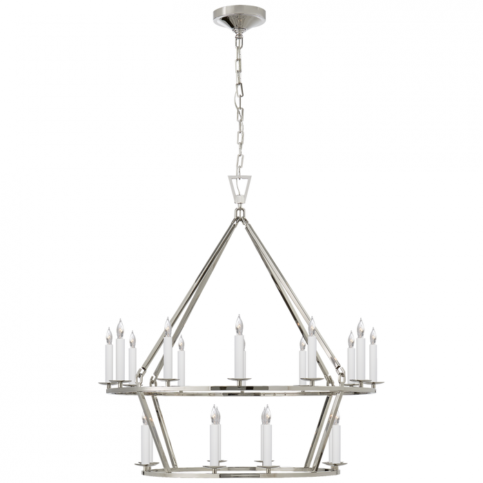 Darlana Medium Two-Tier Chandelier