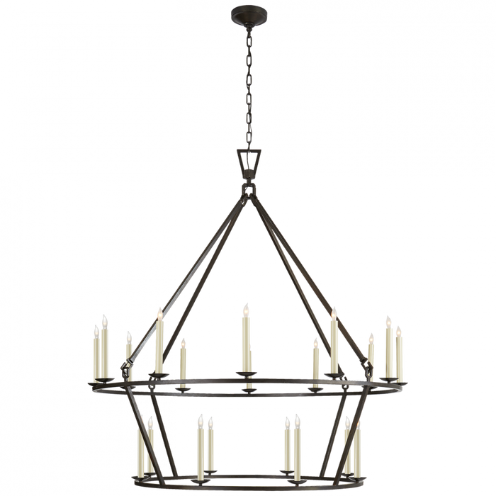 Darlana Extra Large Two-Tier Chandelier