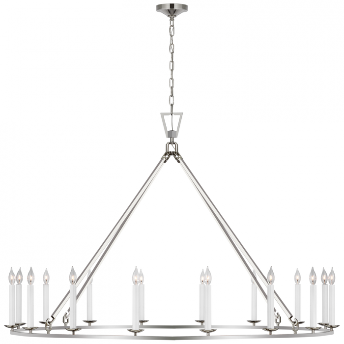 Darlana Oversized Single Ring Chandelier