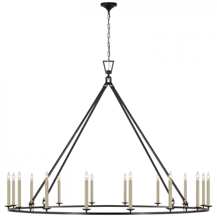Darlana Grande Single Ring Chandelier