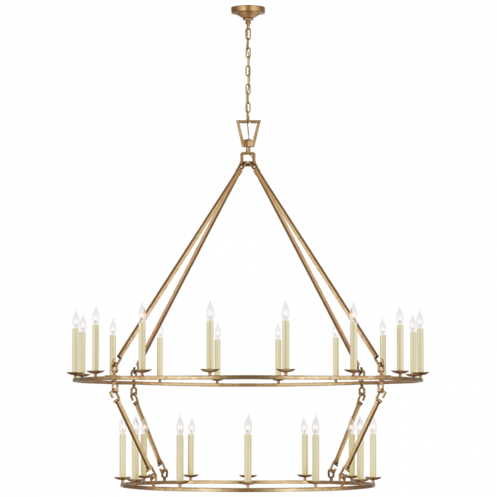 Darlana Oversized Two Tier Chandelier