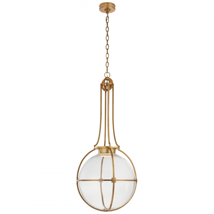 Gracie Large Captured Globe Pendant