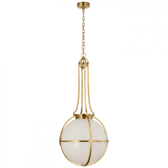 Gracie Large Captured Globe Pendant
