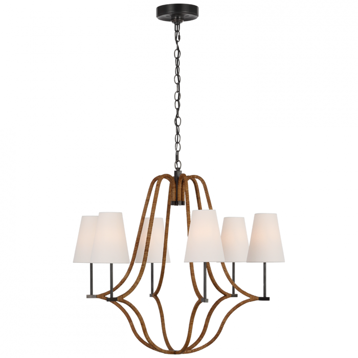 Biscayne Large Wrapped Chandelier