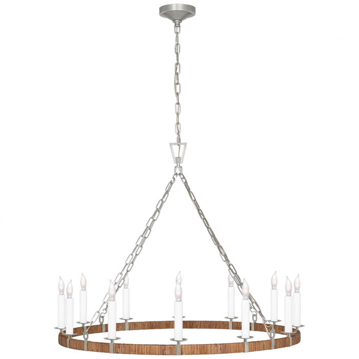 Darlana Large Wrapped Ring Chandelier