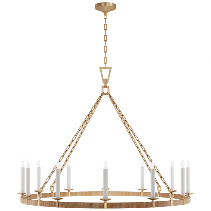 Darlana XL Wrapped Ring Chandelier