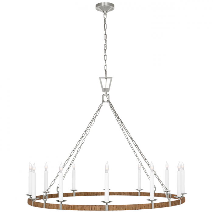 Darlana XL Wrapped Ring Chandelier