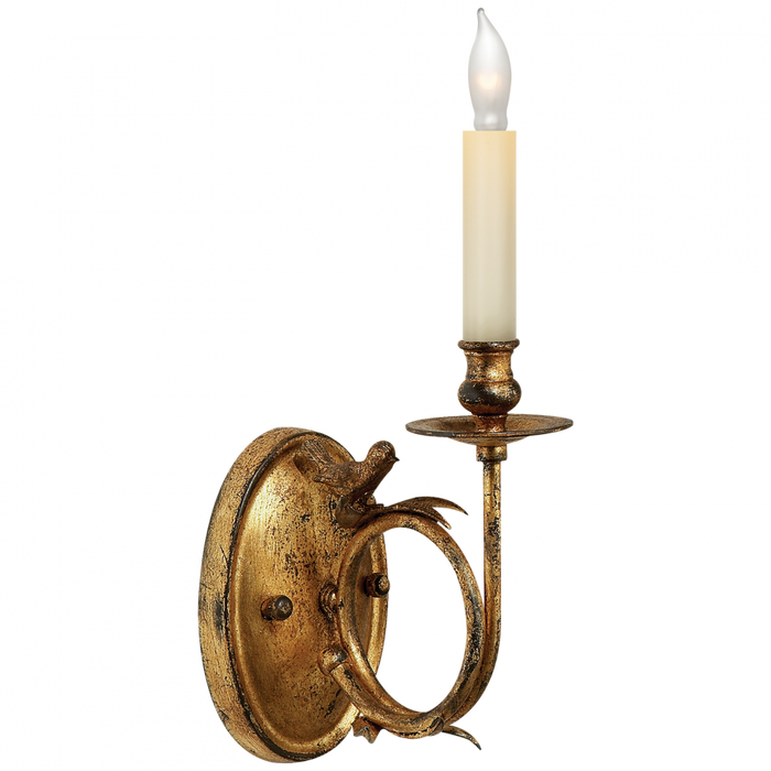 Perching Bird Sconce