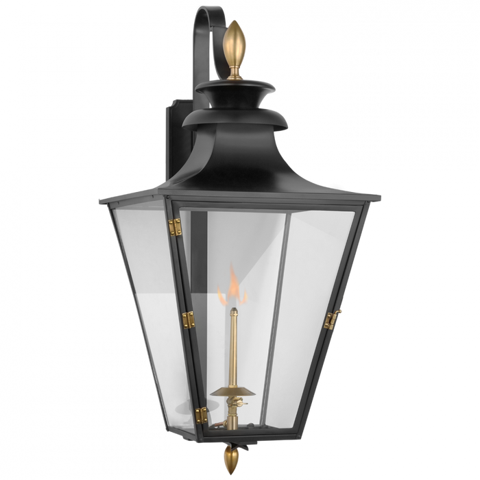 Albermarle Medium Bracketed Gas Wall Lantern