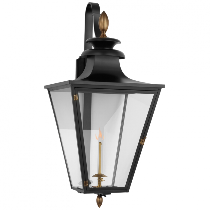 Albermarle Large Bracketed Gas Wall Lantern