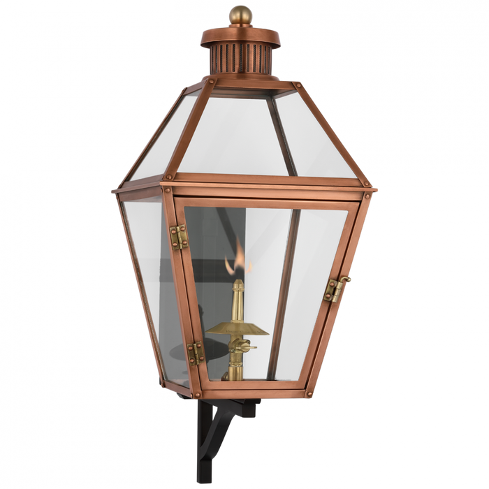 Stratford Small Bracketed Gas Wall Lantern